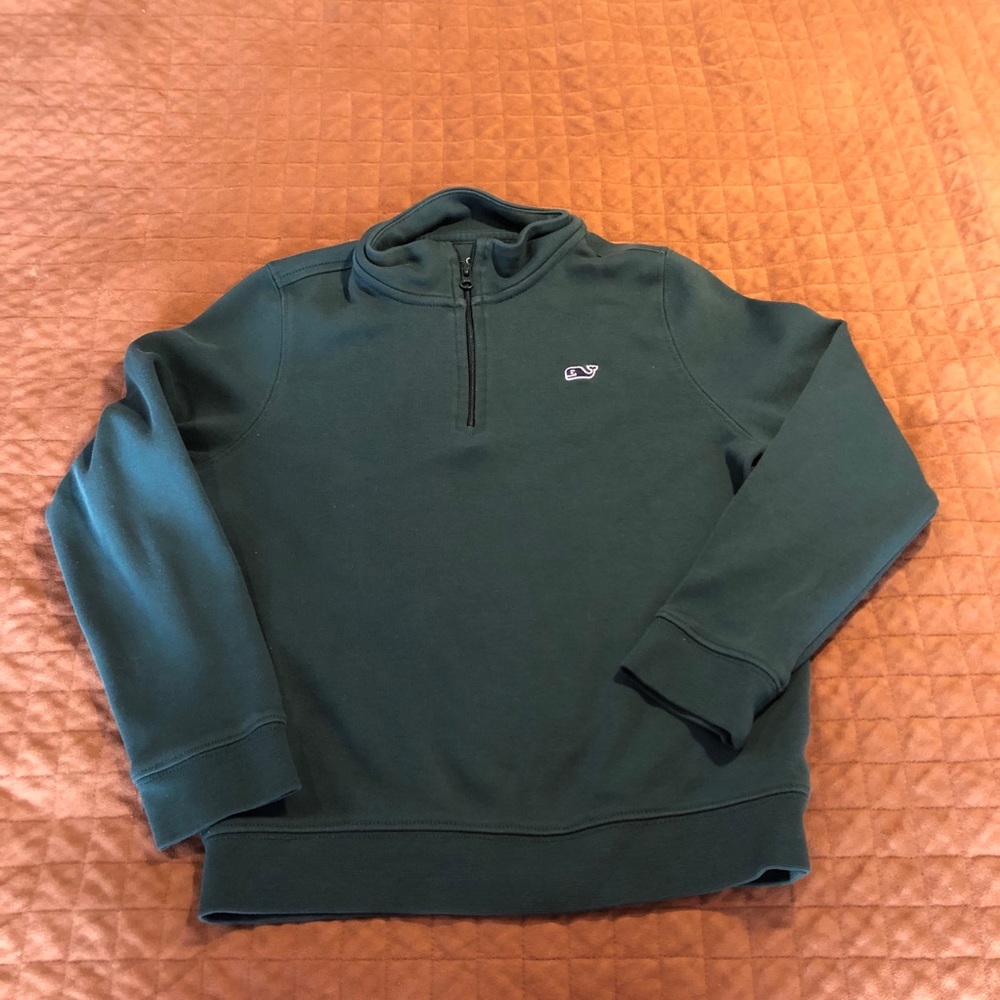VINEYARD VINES BOYS 1/4 ZIP PULLOVER SIZE 7